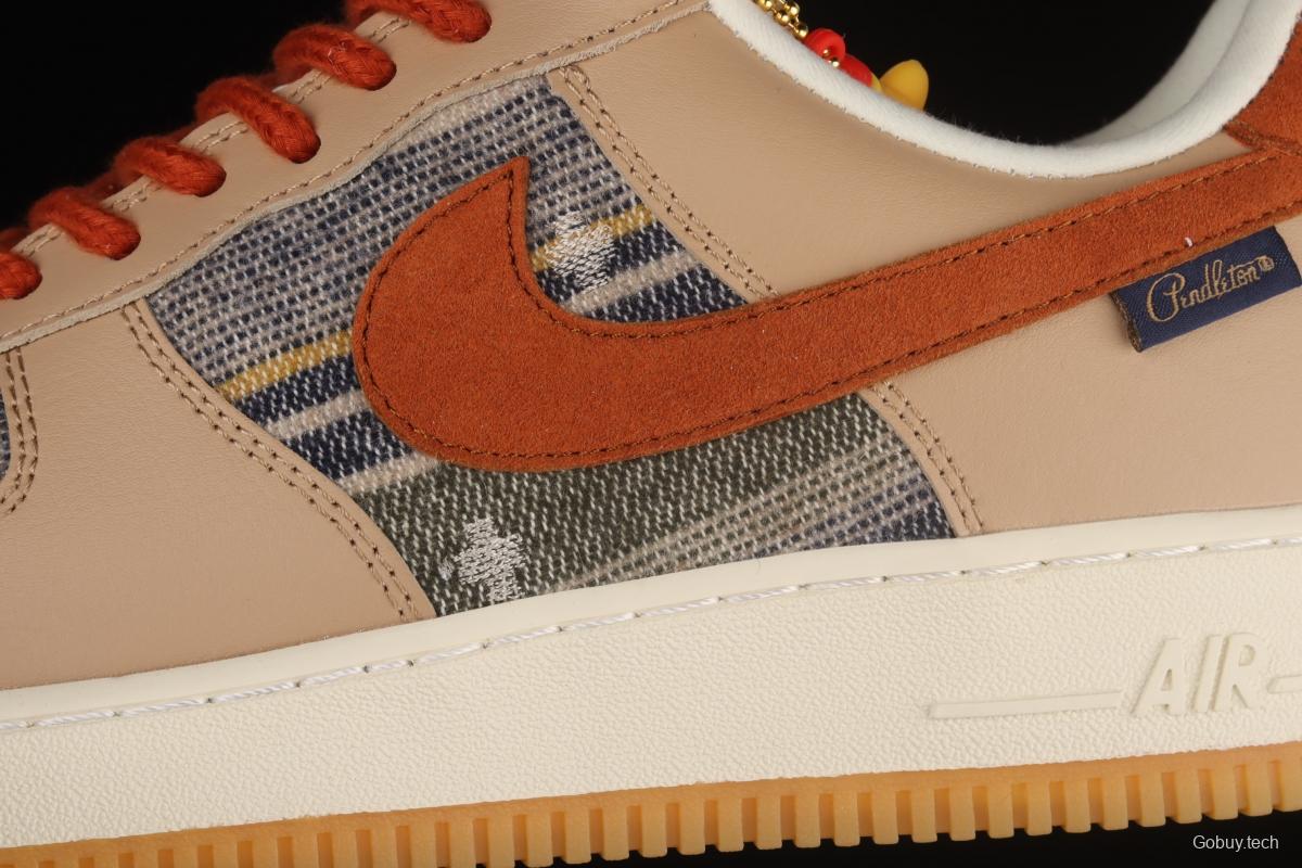 NIKE Air Force 11607 ESS low-top casual board shoes with the theme of the year of the Tiger CW2288-686