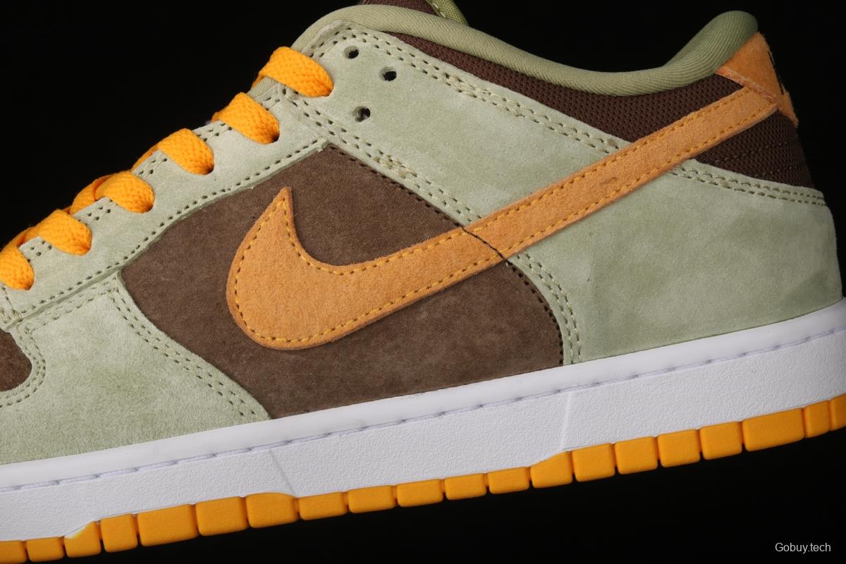 NIKE SB DUNK Low Prm green brown orange SB rebound fashion casual board shoes DH5360-300