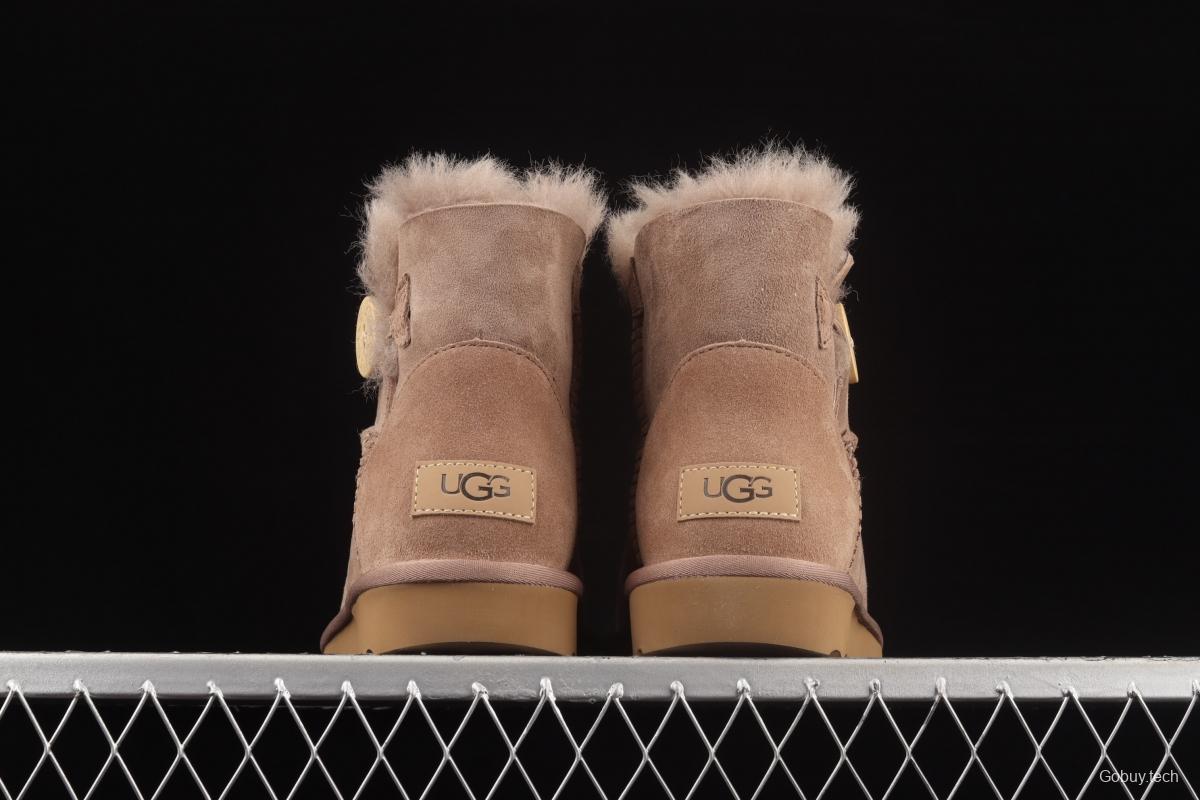 UGG Mini Bailey Button II wooden buckle help outdoor snow boots 1016422