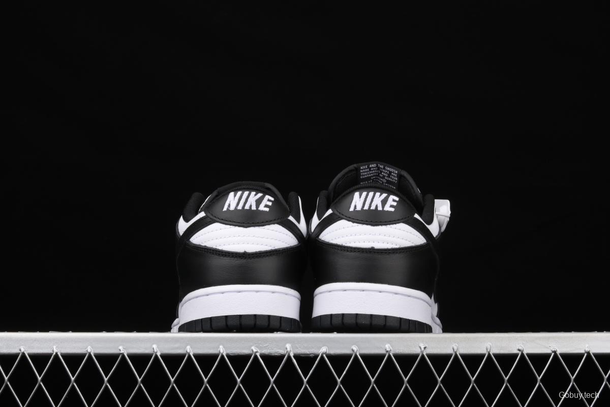 NIKE SB DUNK Low black and white panda head casual board shoes DD1391-100