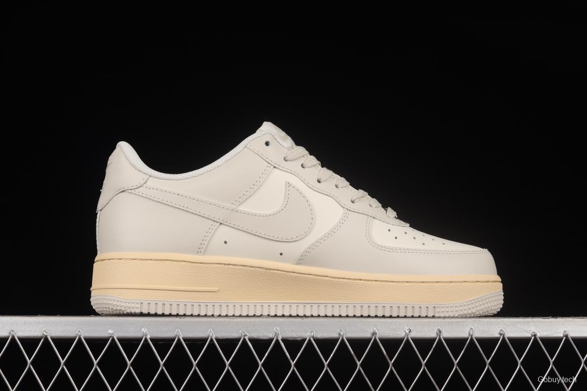 NIKE Air Force 1'07 Low White Gray Low Casual Sneakers BS8871-227