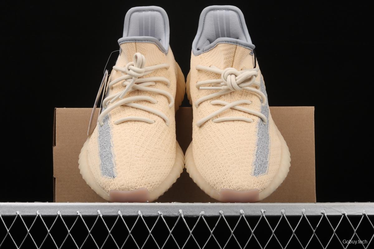 Adidas Yeezy Boost 350 V2 Linen FY5158 Darth Coconut 350 second generation flax full star BASF popcorn