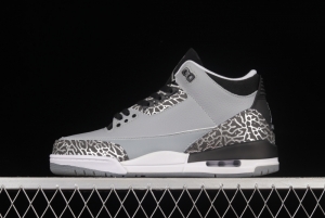 Air Jordan 3 Wolf Grey AJ3 Joe 3 Wolf Grey 136064-004