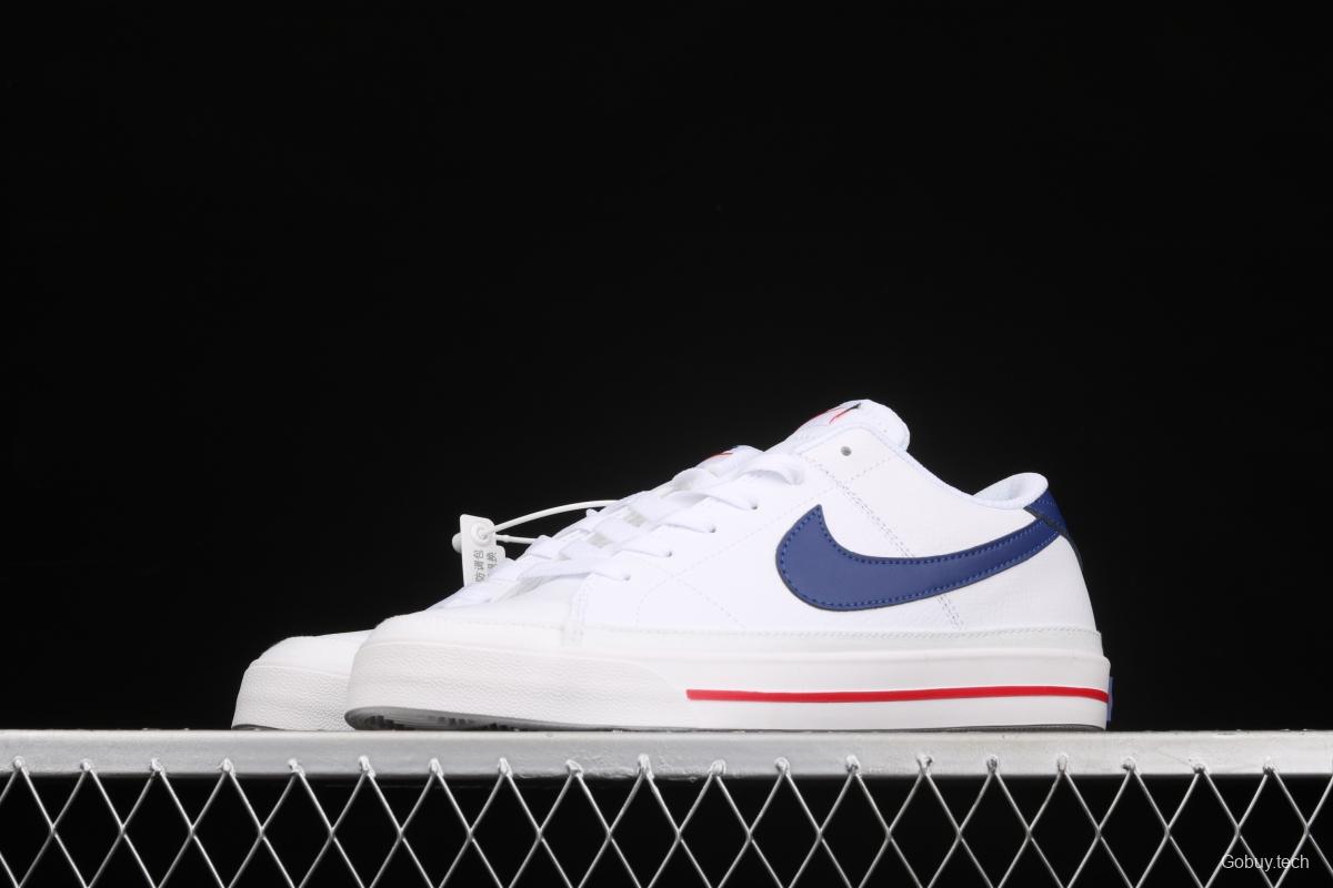 NIKE Court Legacy classic retro leather surface fashion street sports board shoes DA5380-107