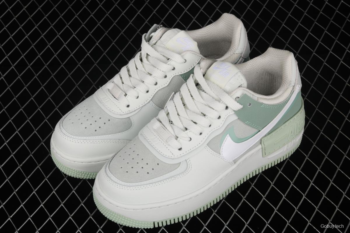 NIKE Air Force 1 ShAdidasow light weight heightened low-top 100-board shoes CW2655-001