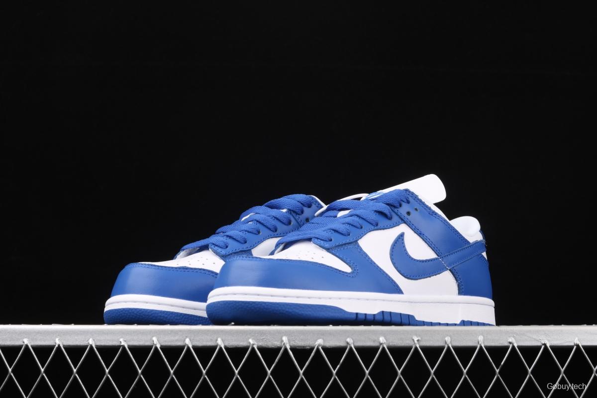 NIKE SB DUNK Low NCAA 35th Anniversary White Blue first year Color matching Skateboard shoes CU1726-100