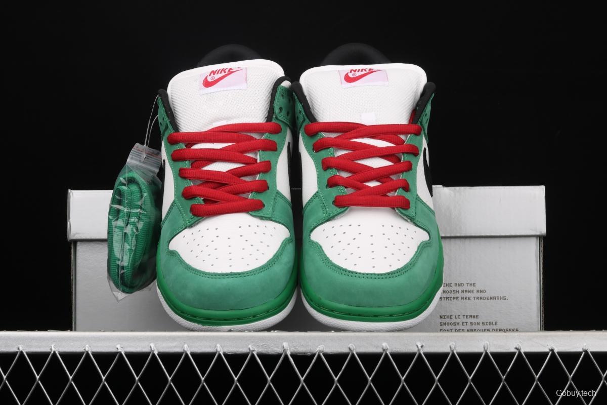 NIKE DUNK SB LoW Heineken Heineken over-limit low-top sports and leisure board shoes 304292-302