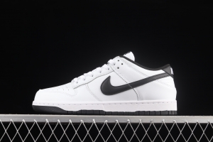 NIKE SB DUNK Low white and black color dunk series low-side leisure sports skateboard shoes DD1503-113