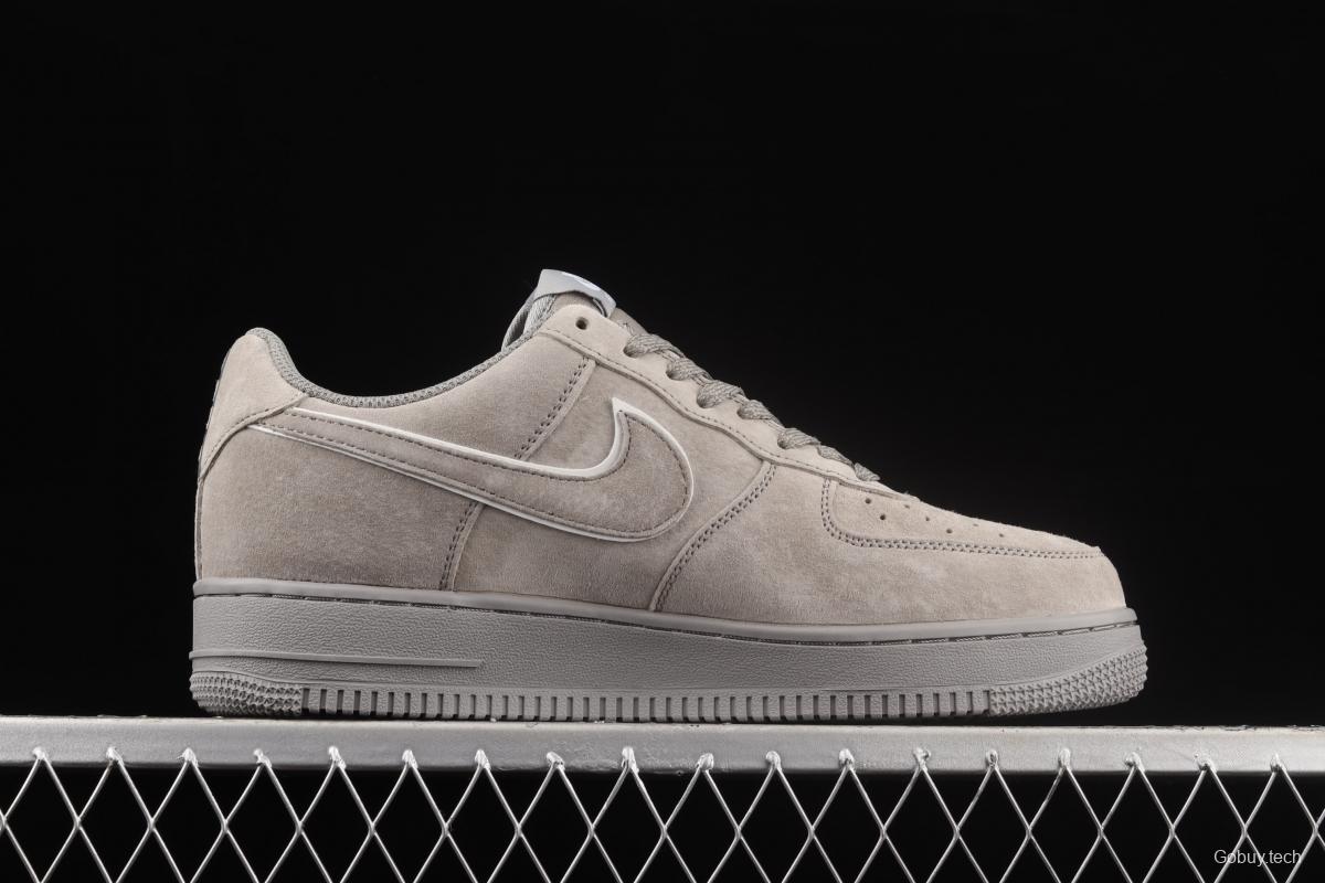 NIKE Air Force 1: 07 Low Space Ash low-top Leisure Board shoes AA1117-201