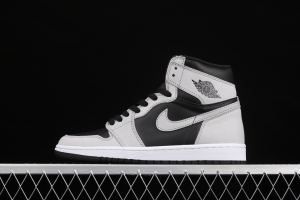 Air Jordan 1 High Gao Bang Gray Panda Shadow Gray 2.0 575441-035 555088-035