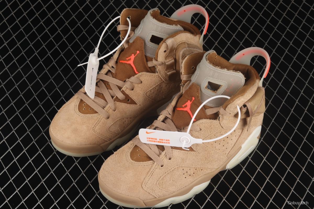 Travis Scott x Air Jordan 6 British Khaki khaki DH0690-200