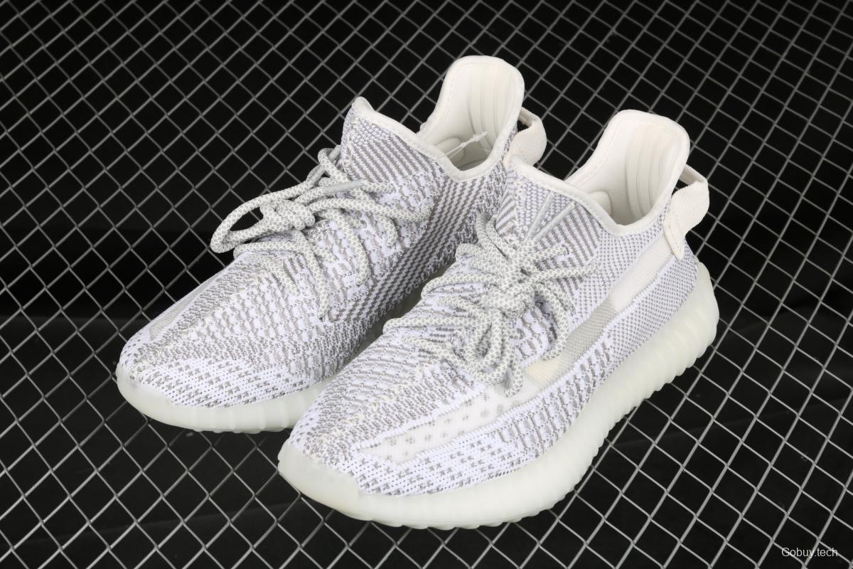 Adidas Yeezy 350V2 Real Boost EF2905 Darth Coconut 350 second Generation Hollow Silk Grey Angel