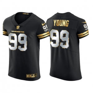 Men's Chase Young Golden Edition Vapor Player Elite Team Jersey - Black