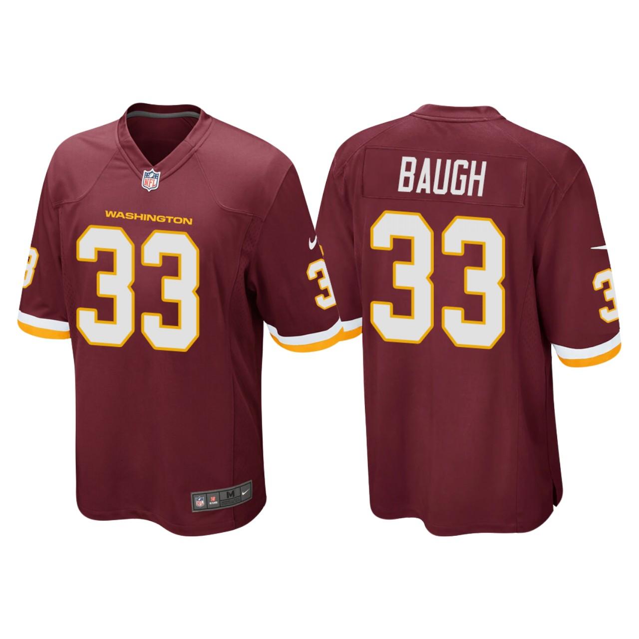 Men's #33 Sammy Baugh Burgundy Retired Player Limited Team Jersey