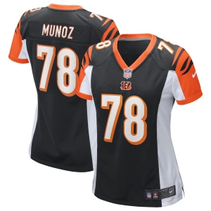 Women's Anthony Munoz Black Retired Player Limited Team Jersey