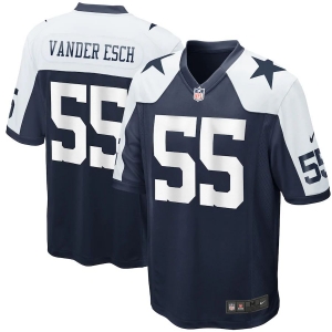 Men's Leighton Vander Esch Navy Alternate Player Limited Team Jersey