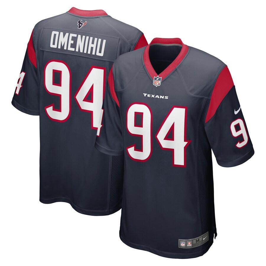 Men's Charles Omenihu Navy Player Limited Team Jersey