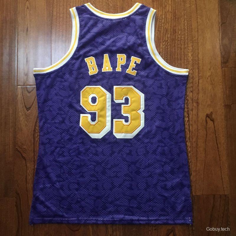 Men's BAPE Blue Retro Classic Team Jersey