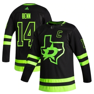 Women's Jamie Benn Black 2020-21 Alternate Player Team Jersey