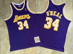 Men's Shaquille O'Neal Purple Retro Classic Team Jersey