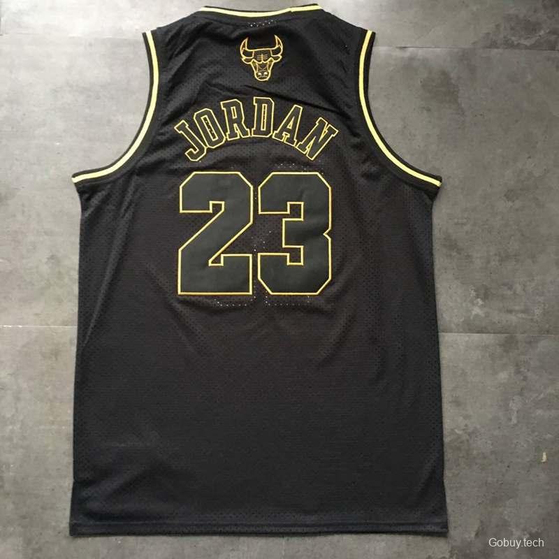 Men's Michael Jordan Black Retro Classic Team Jersey