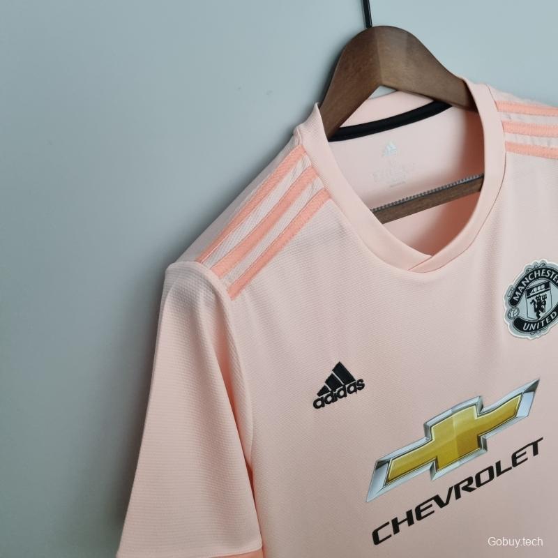 Retro Manchester United 18/19 away Soccer Jersey