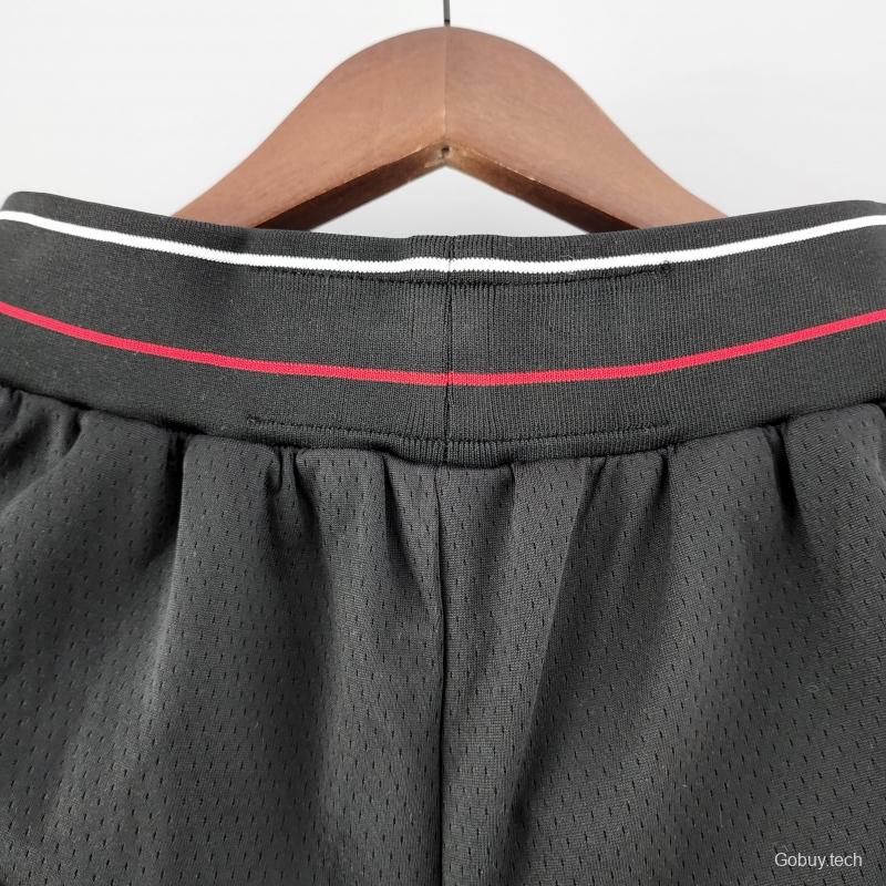 Chicago Bulls Black NBA Shorts 