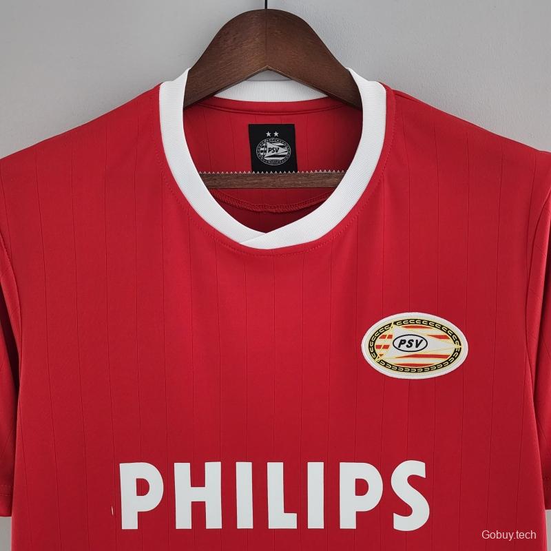 Retro 88/89 PSV Eindhoven Home Soccer Jersey