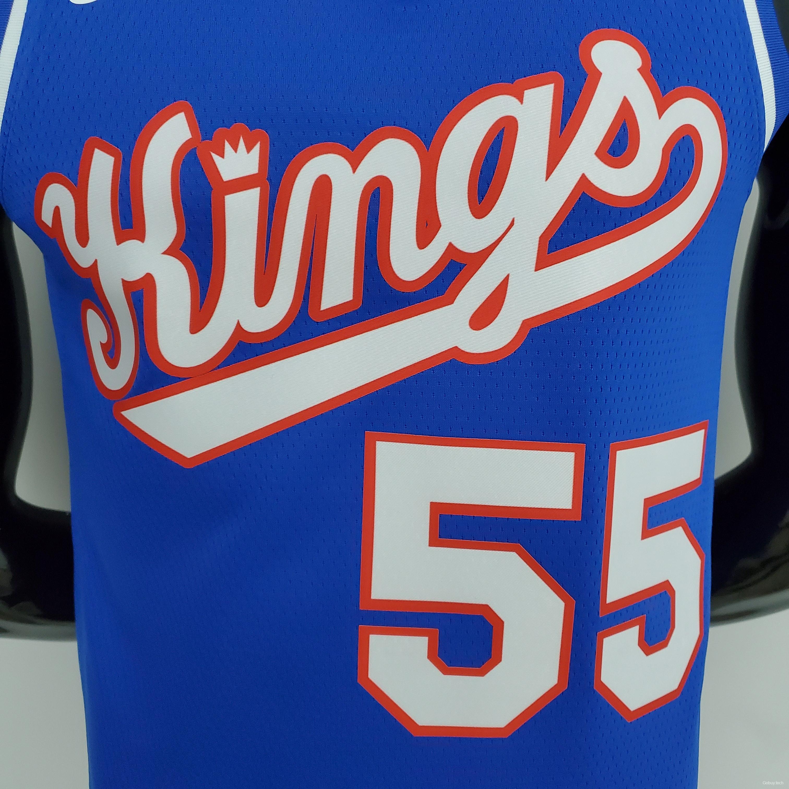 NBA Kings Williams#55 Blue City Edition Jersey