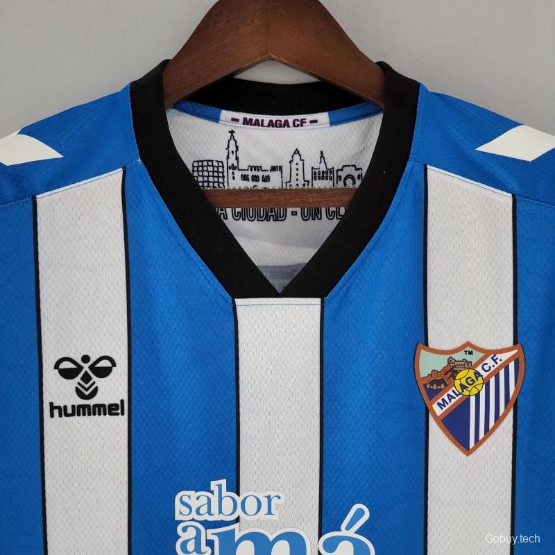 22/23 Malaga Home Soccer Jersey