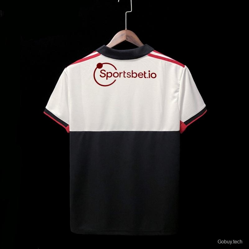 22/23 Sao Paulo Third + Full Sponsors Soccer Jersey