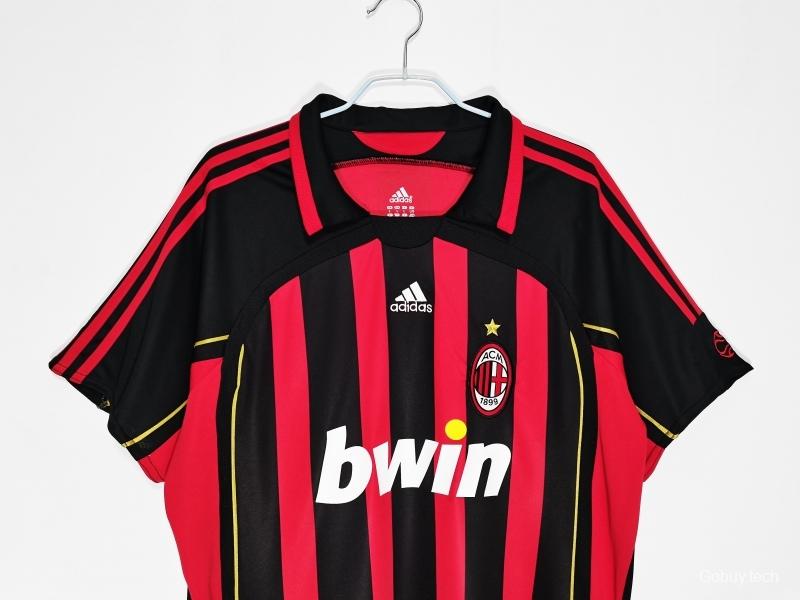 Retro 2006/07 AC Milan Home Soccer Jersey