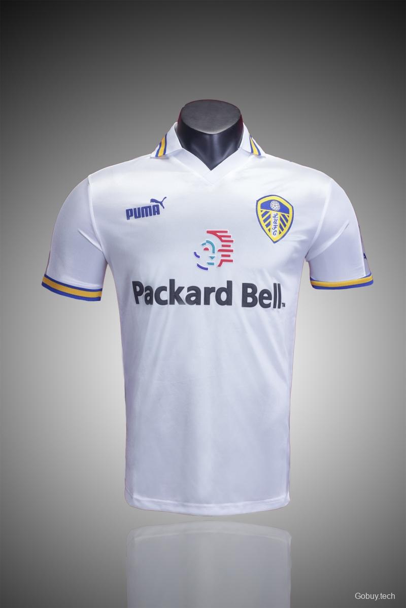 Retro 98/99 Leeds United Home Soccer Jersey