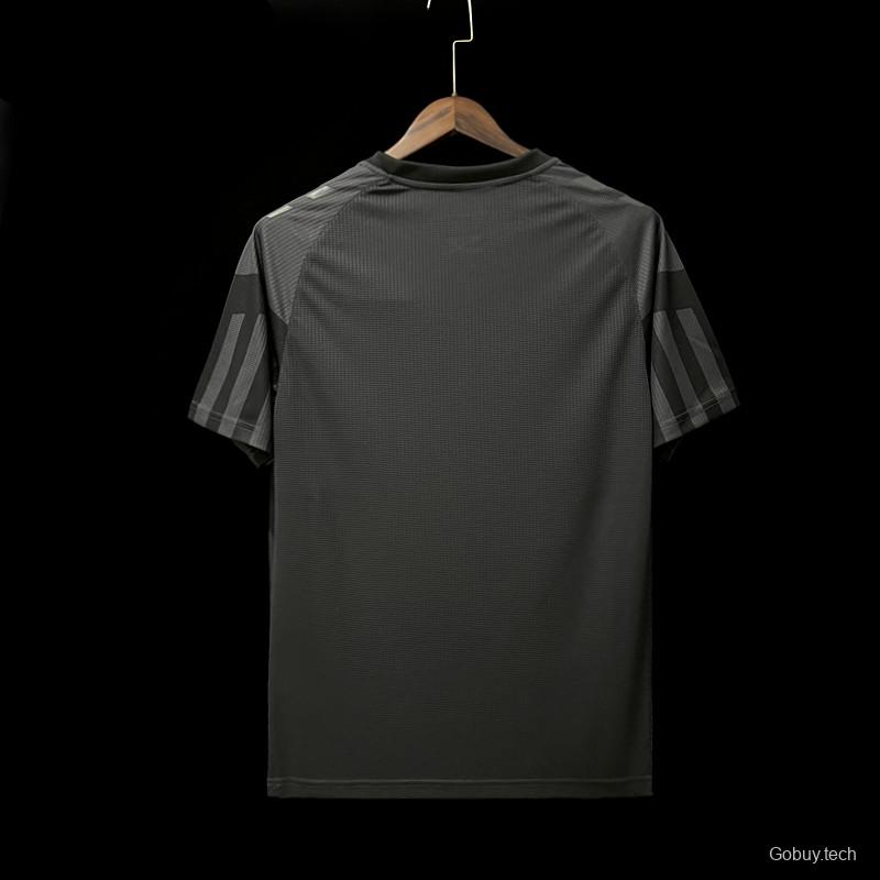 2022 Denmark Away Black Soccer Jersey