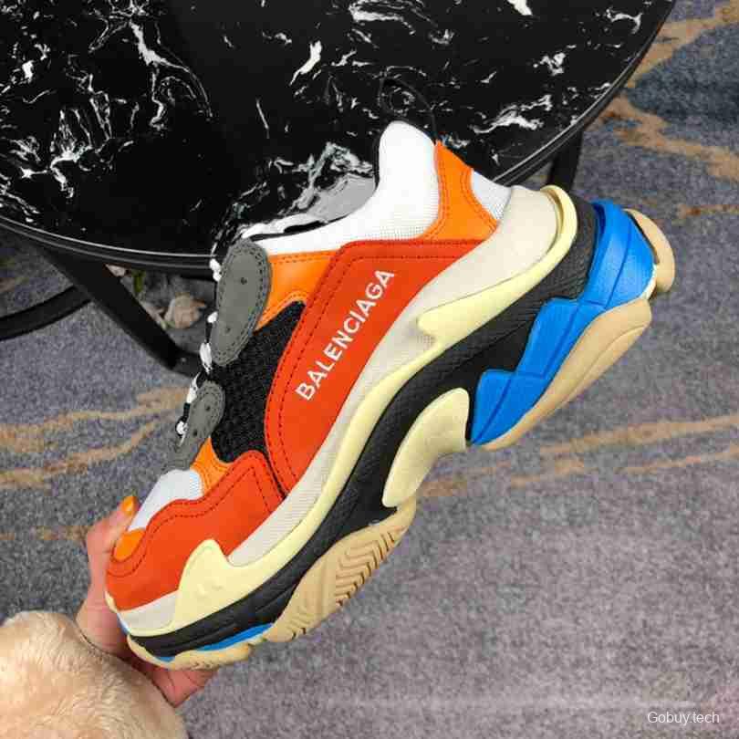 Men Balenciaga Triple-S Sneaker Orange