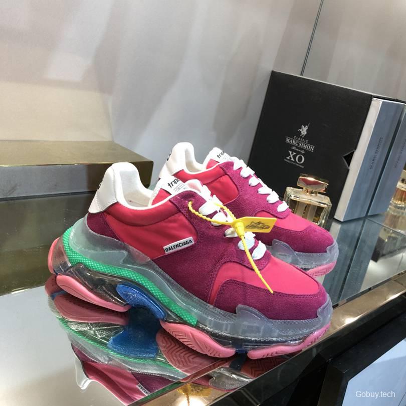 Men/Women Balenciaga Triple S Sneaker Pink