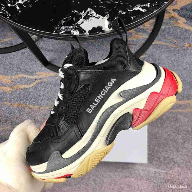 Men Balenciaga Triple-S Sneaker Red/Black