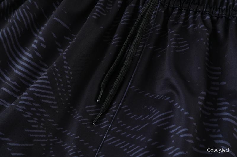 2023 Manchester United Dark Green Half Zipper Tracksuit