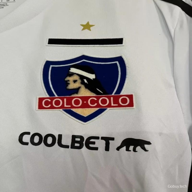 23/24 Colo Colo Home Soccer Jersey