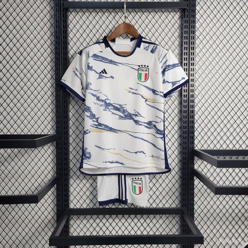 23-24 KIDS Italy Away Jersey