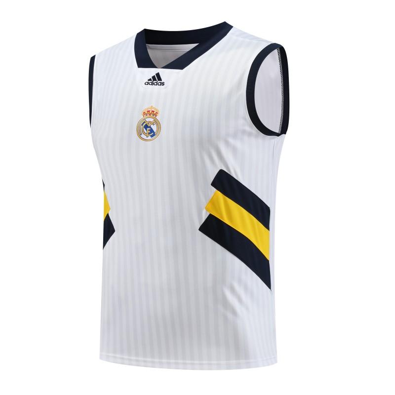 23-24 Real Madrid Remake Icon White Vest Jersey+Shorts