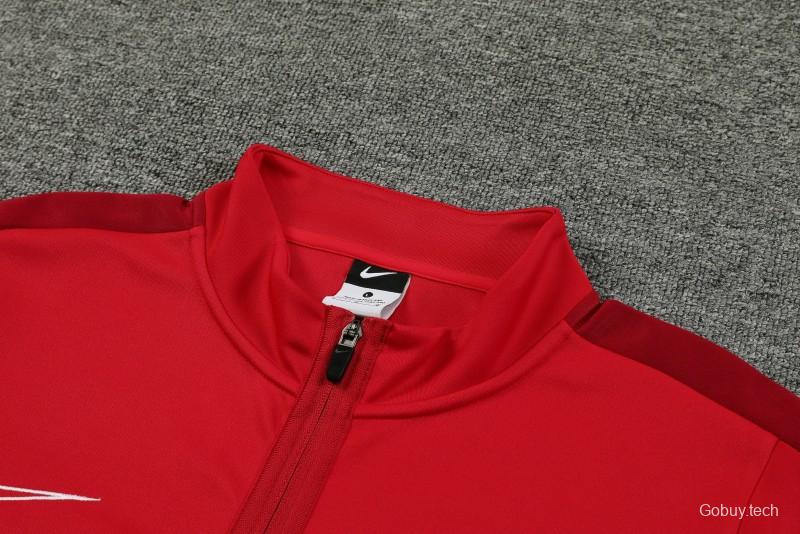 23/24 Nike Red Full Zipper Jacket+ Pants