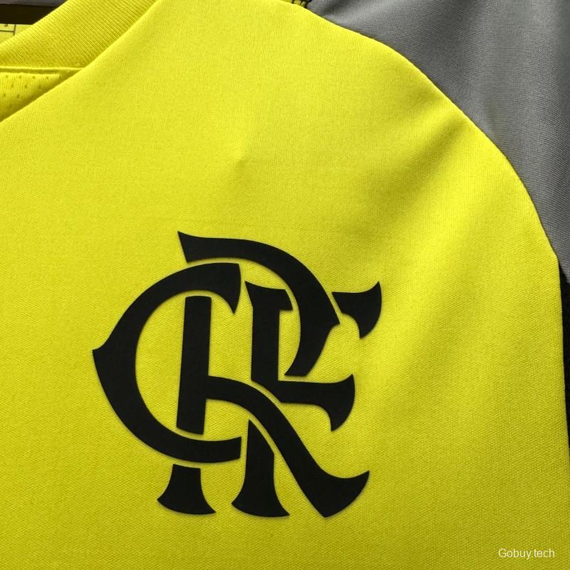 24/25 Flamengo Training Yellow Jersey