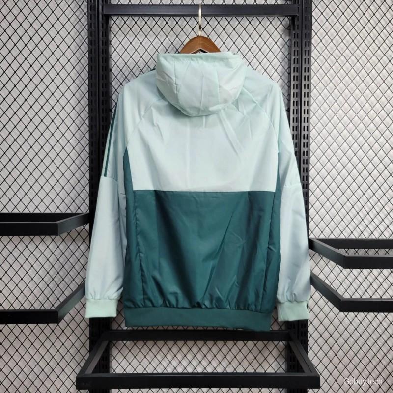 24/25 Manchester United Green Windbreaker