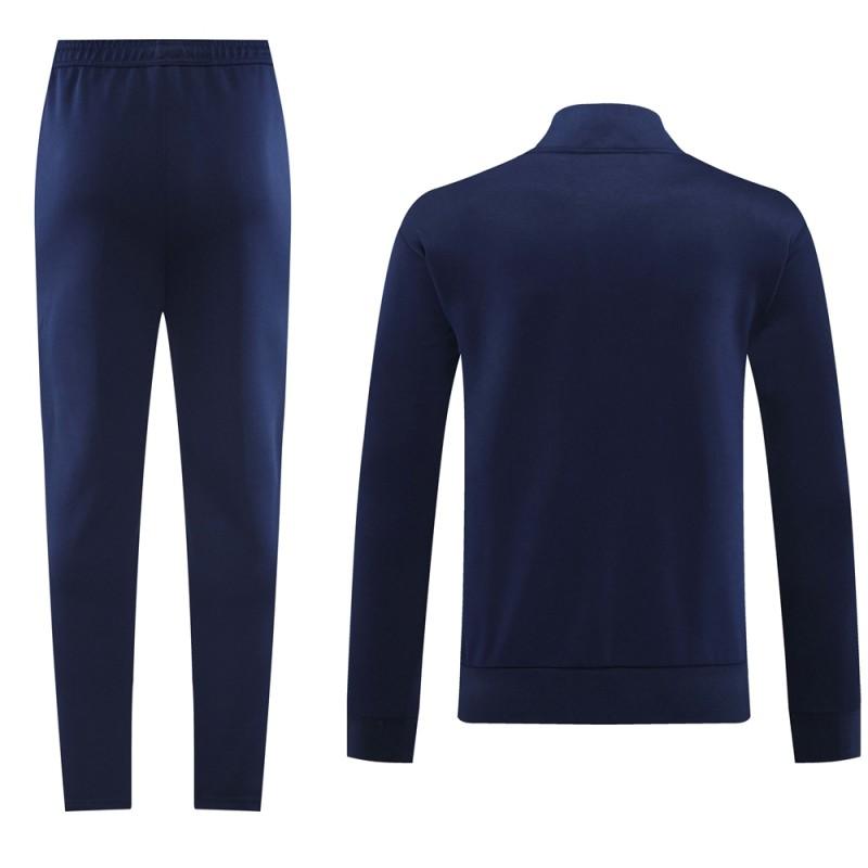 24/25 Adidas Original Navy Full Zipper Jacket +Long Pants