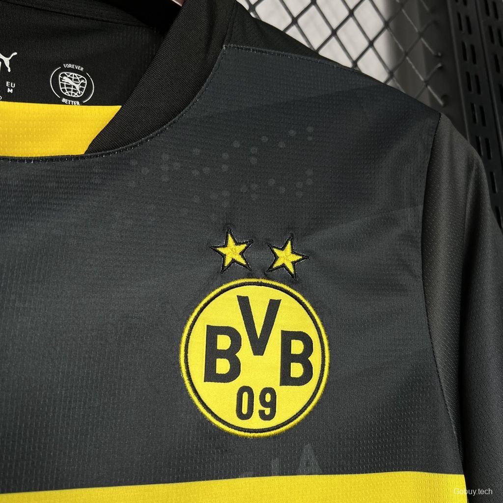 24/25 Borussia Dortmund Away Black Jersey