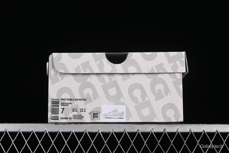 Nike Dunk Low The North Face CDG Collaboration - Gold SB Low Top Skate Shoes - DQ1098-337