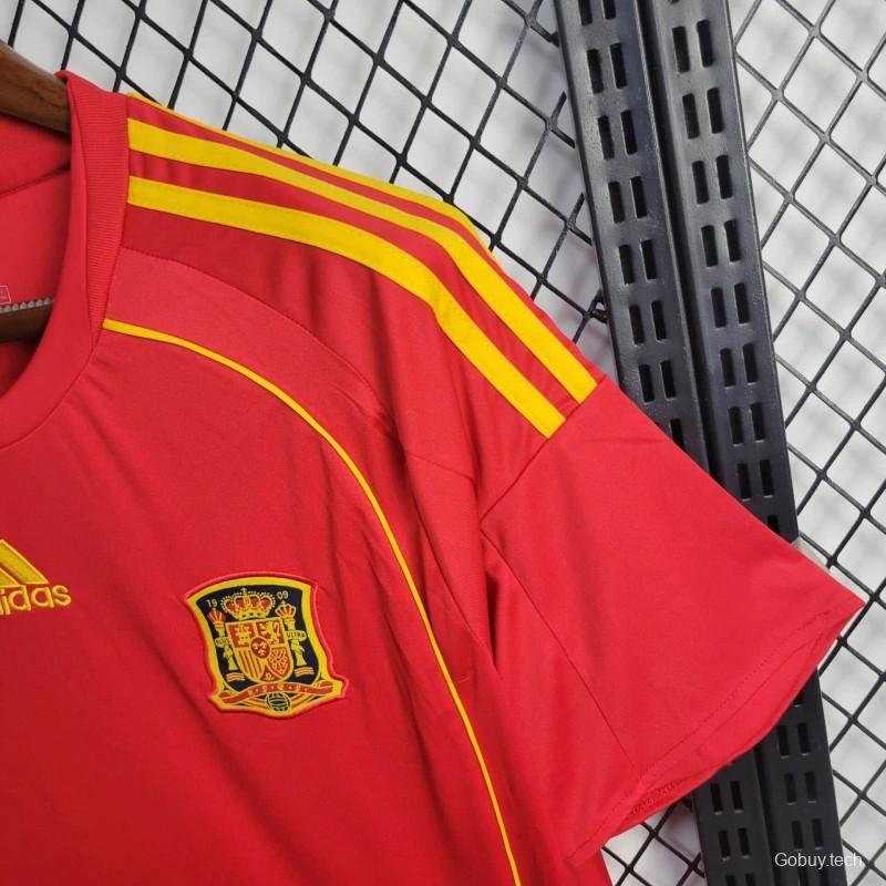 2010 Retro Spain Home Jersey