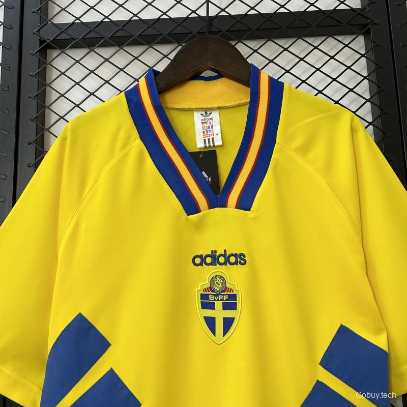 Retro 1994 Sweden Home Jersey