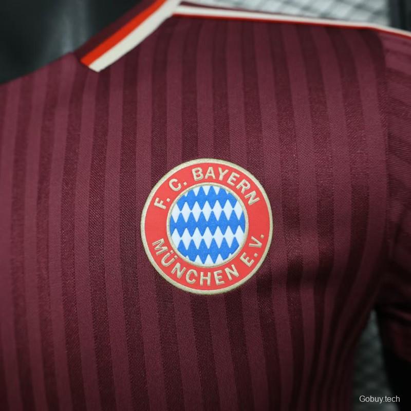 Player Version 25/26 Bayern Munich Icon Wine Jersey